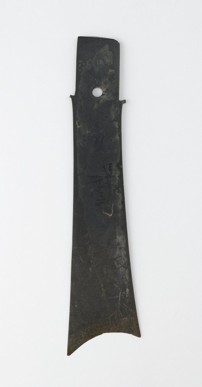 कांटा छेनी (झंग), किजिया संस्कृति, c.2500-2000 ई.पू. द्वारा नवपाषाण काल चीनी स्कूल