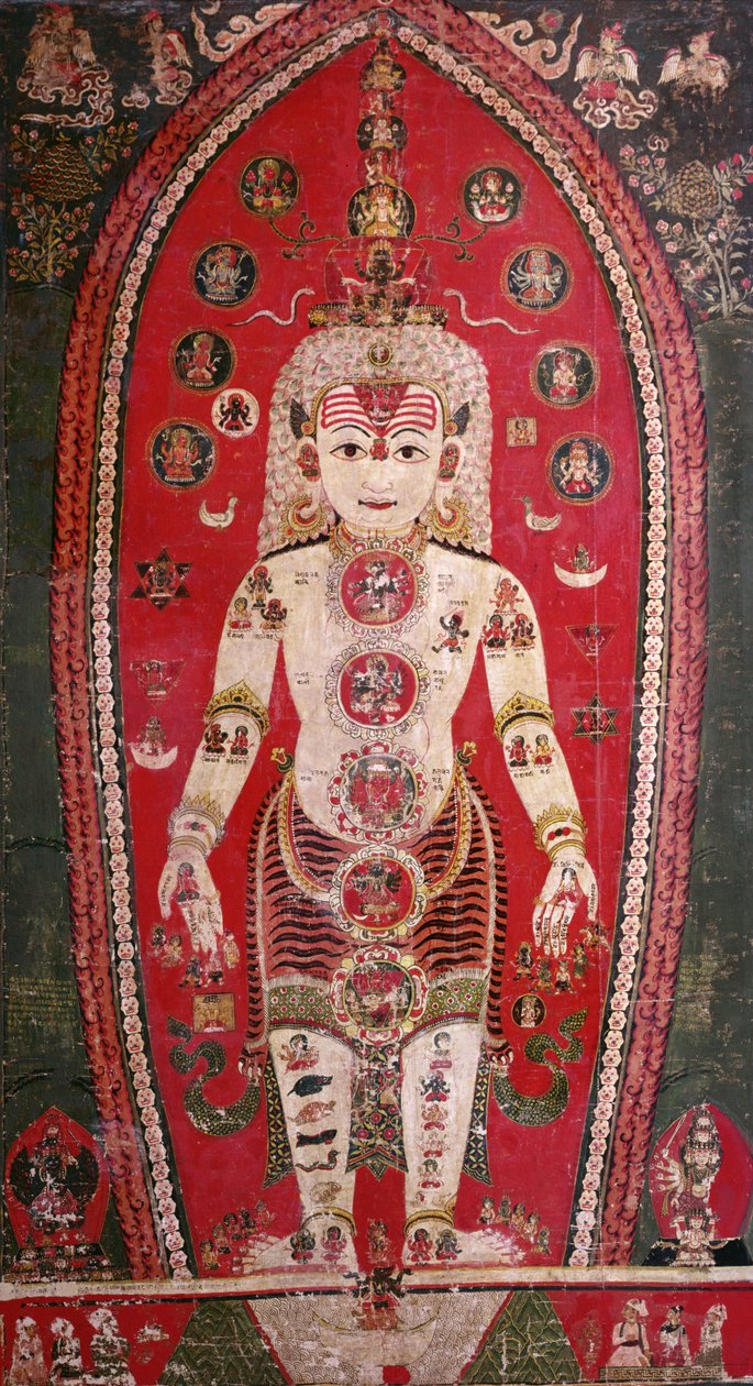 बडगाँव (रेशम पर गौचे) से शिव पुराण द्वारा नेपाली स्कूल
