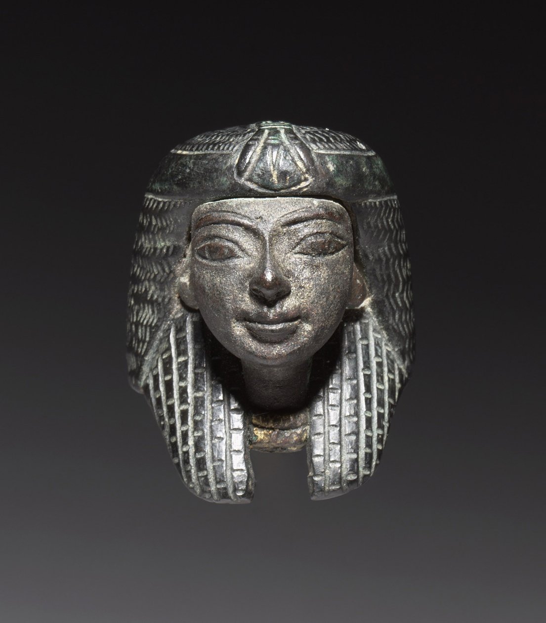 "श्वाब्टी बंडल" से कांस्य पर्वत: सिर, 18 वीं से 19 वीं राजवंश, c.1336-1256 ईसा पूर्व द्वारा न्यू किंगडम मिस्र