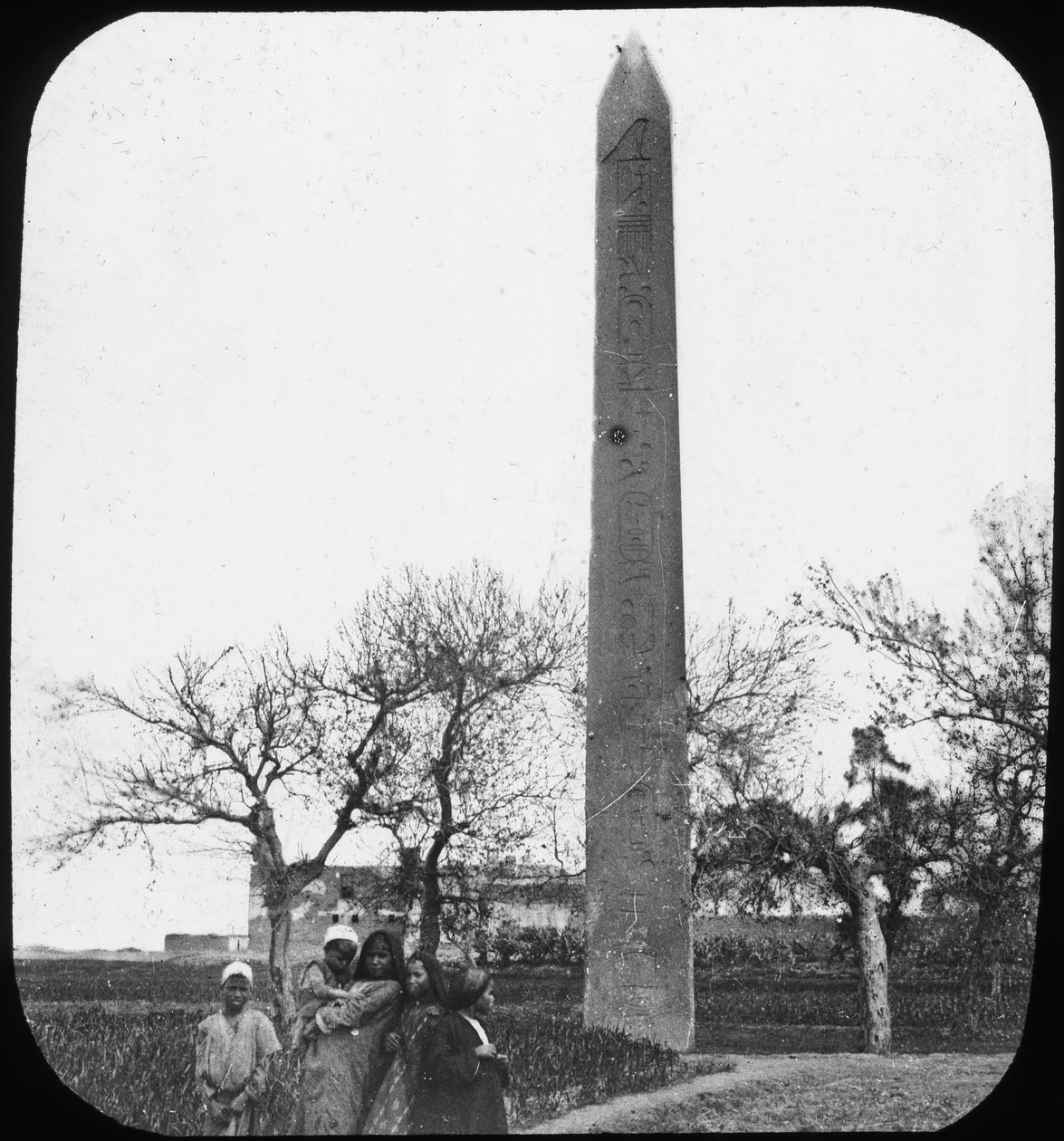 ओबिलिस्क, हेलियोपोलिस, मिस्र, c1890 द्वारा न्यूटन और सह