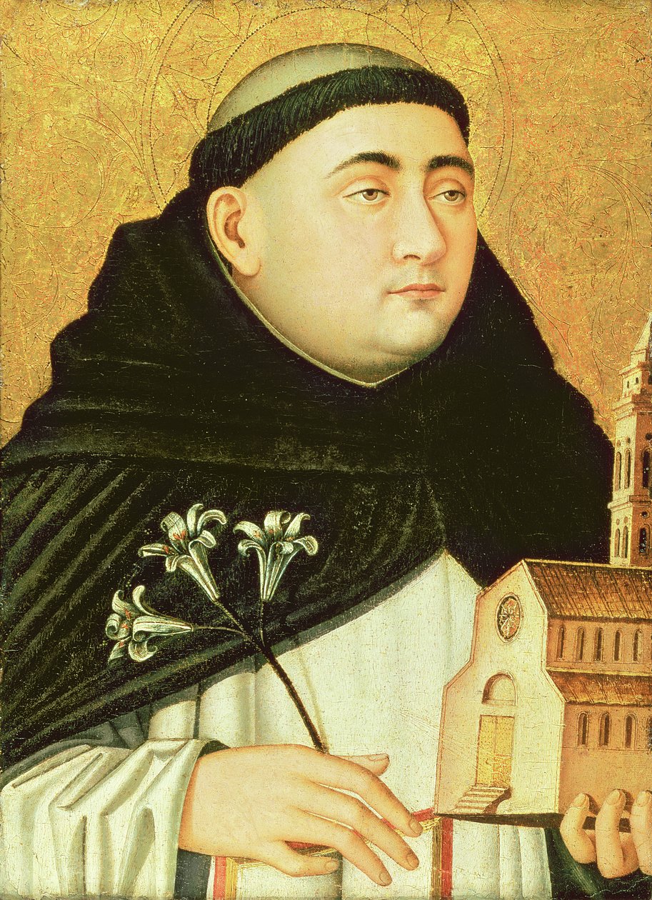 सेंट डोमिनिक का बस्ट, c.1455 द्वारा निकोलो एंटोनियो कोलेंटोनियो
