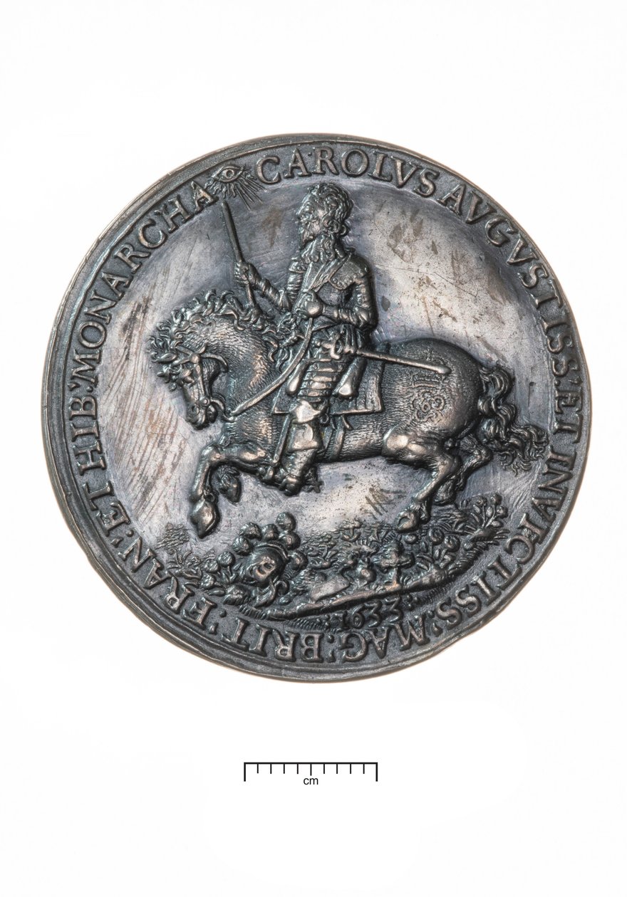 चार्ल्स I, एडिनबर्ग में राज्याभिषेक के बाद लंदन लौटें, 1633 (रजत) द्वारा निकोलस ब्राइट