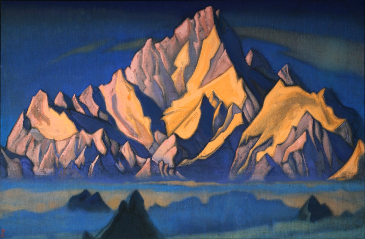 सीज़र का निवास, 1947। द्वारा निकोलस रोएरिच