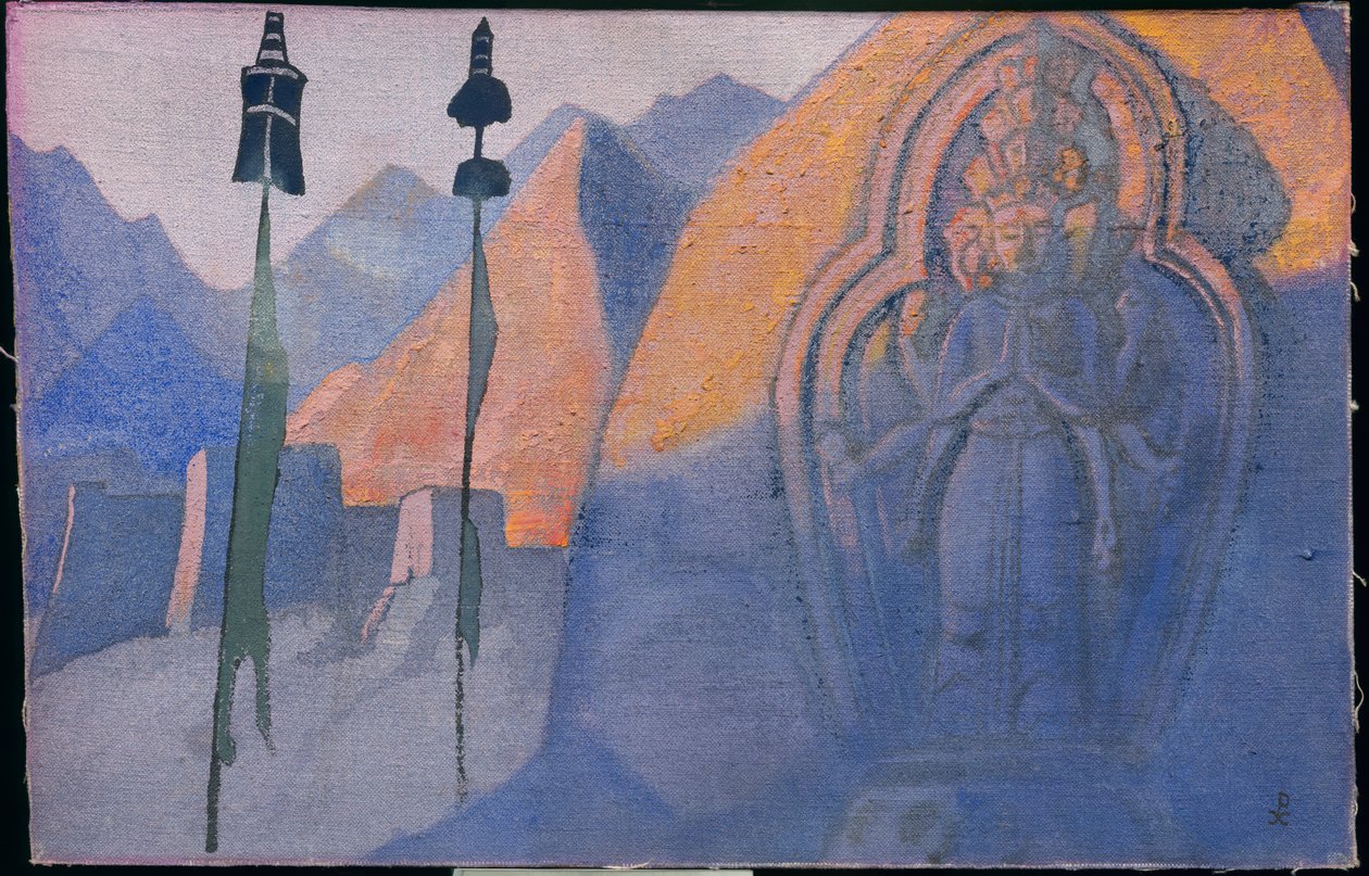 चेन्रेज़ी, 1932 द्वारा निकोलस रोएरिच