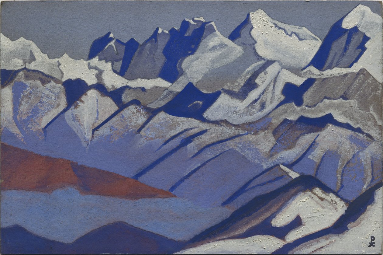 एवरेस्ट, 1936 द्वारा निकोलस रोएरिच