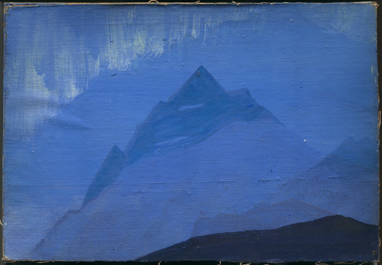 हिमालय, वर्षा, 1933 द्वारा निकोलस रोएरिच