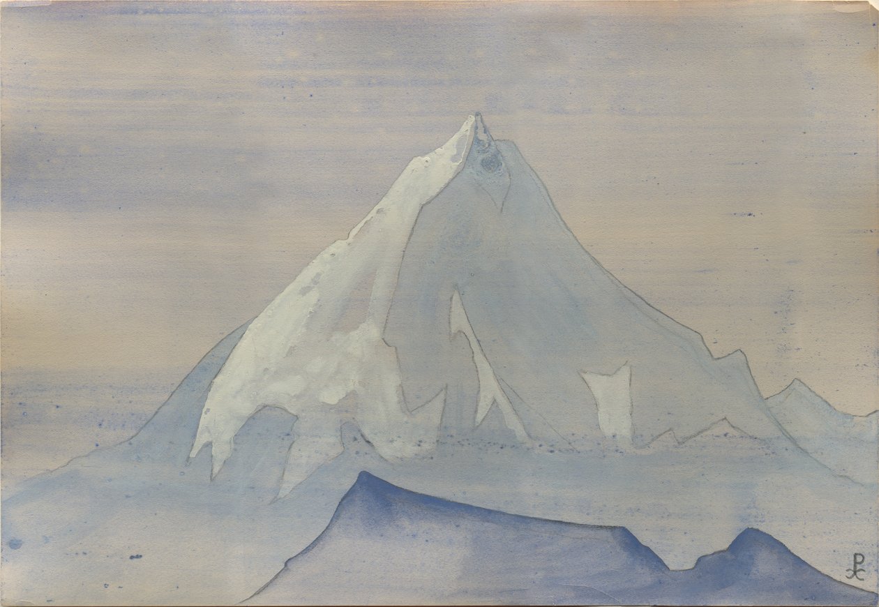 हिमालय, एल्बम पत्ती, 1934 द्वारा निकोलस रोएरिच