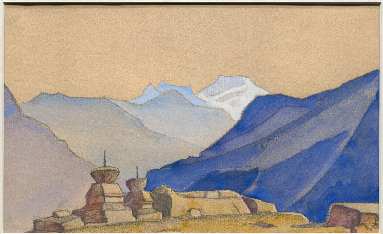 कार्गो, लीफ एल्बम, 1933 द्वारा निकोलस रोएरिच