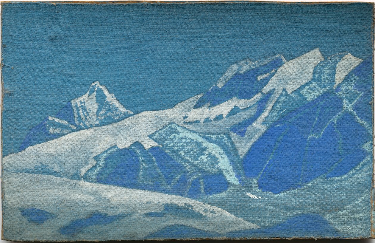 पर्वतीय अध्ययन, c.1928 31 द्वारा निकोलस रोएरिच
