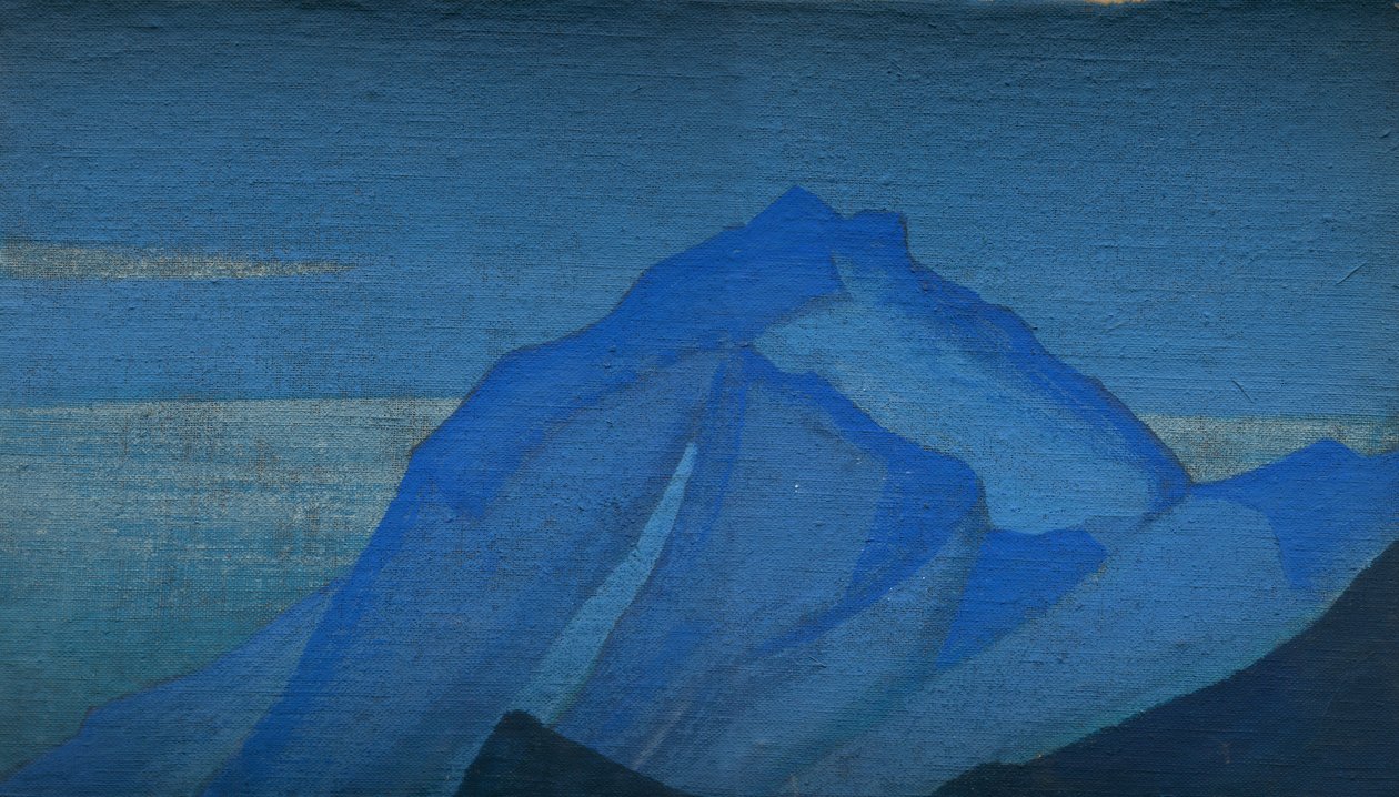 पर्वतीय अध्ययन, c.1929 द्वारा निकोलस रोएरिच