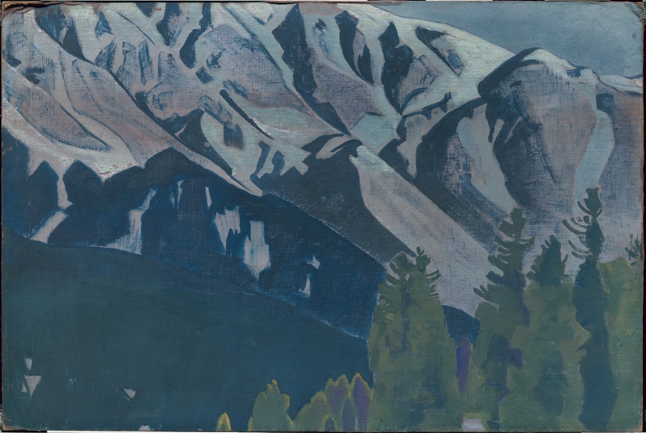 पीर पंजाल, इसी शीर्षक की श्रृंखला से, 1925 द्वारा निकोलस रोएरिच