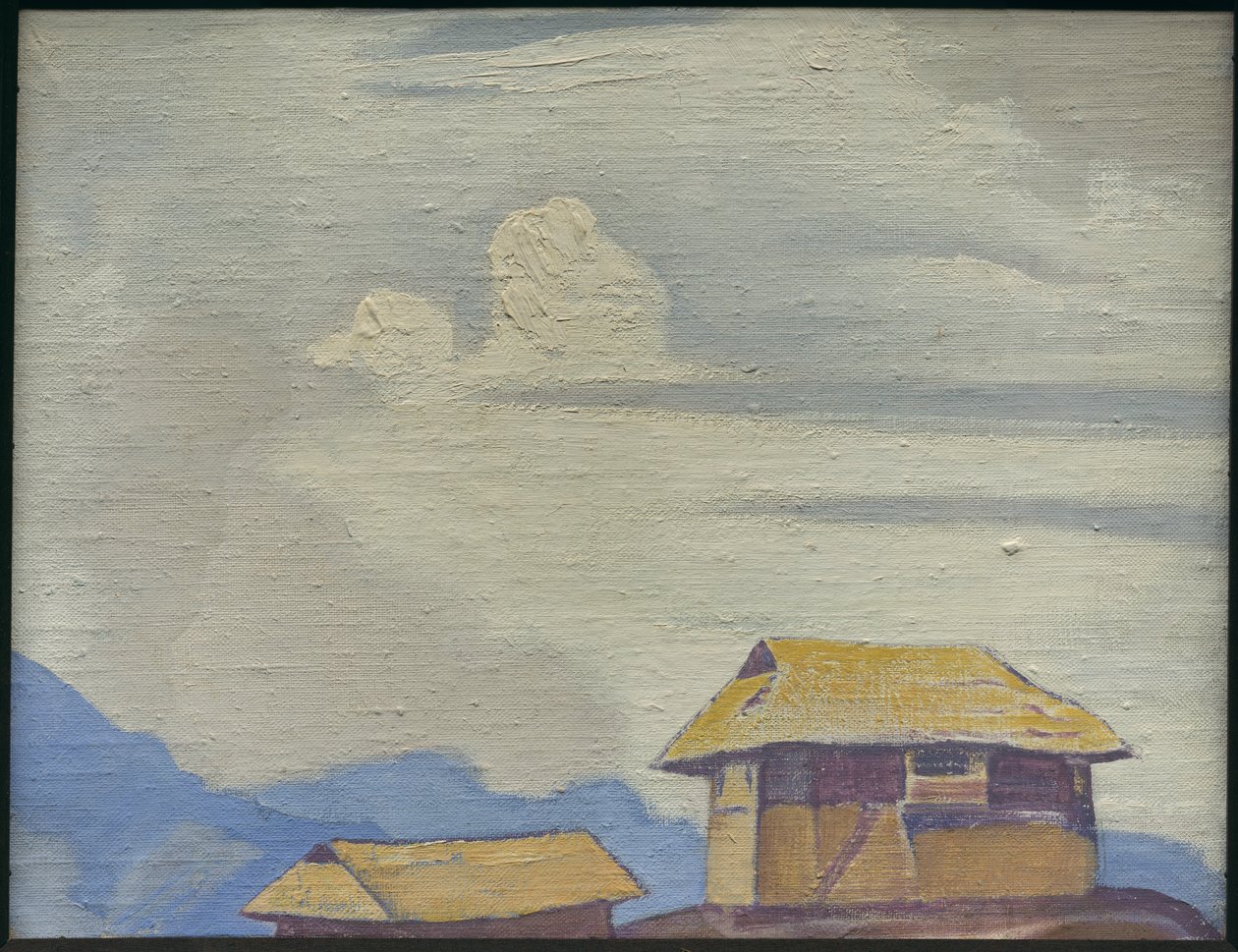 तालुंग मठ, 1928 द्वारा निकोलस रोएरिच