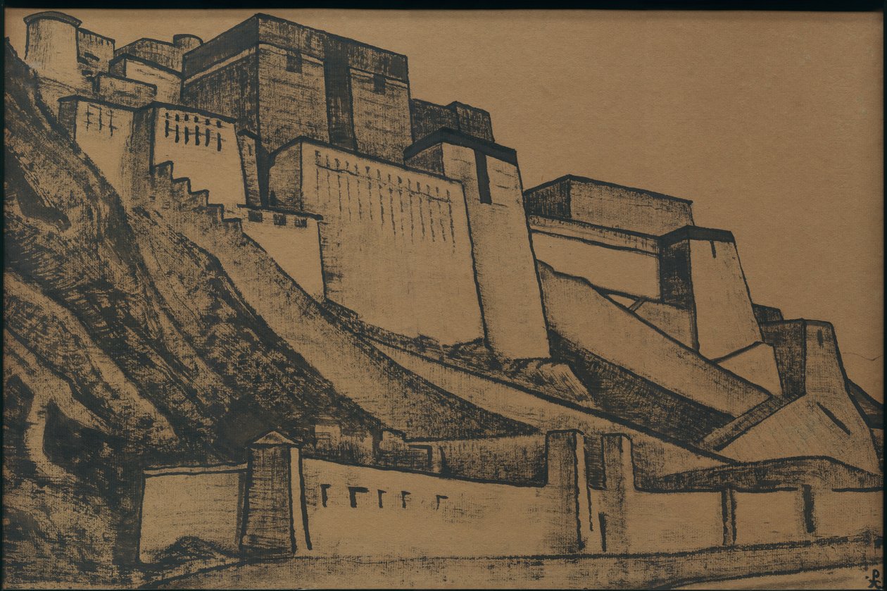 द होलीज़, "तिब्बती पथ" श्रृंखला, 1924 द्वारा निकोलस रोएरिच