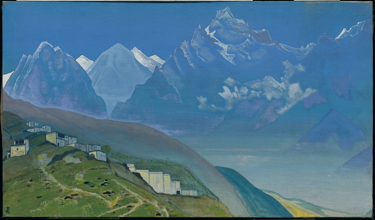 To Kailas, Lahul, 1932 द्वारा निकोलस रोएरिच