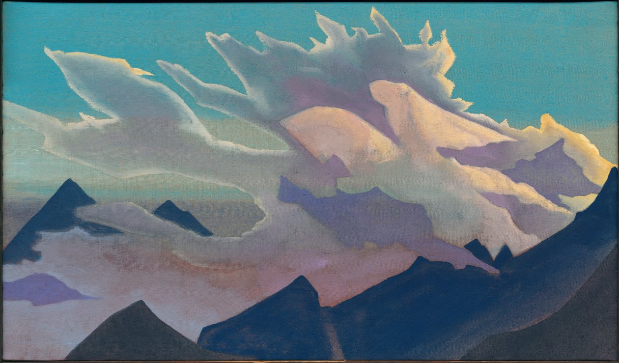 वारियर ऑफ़ लाइट, 1933 द्वारा निकोलस रोएरिच