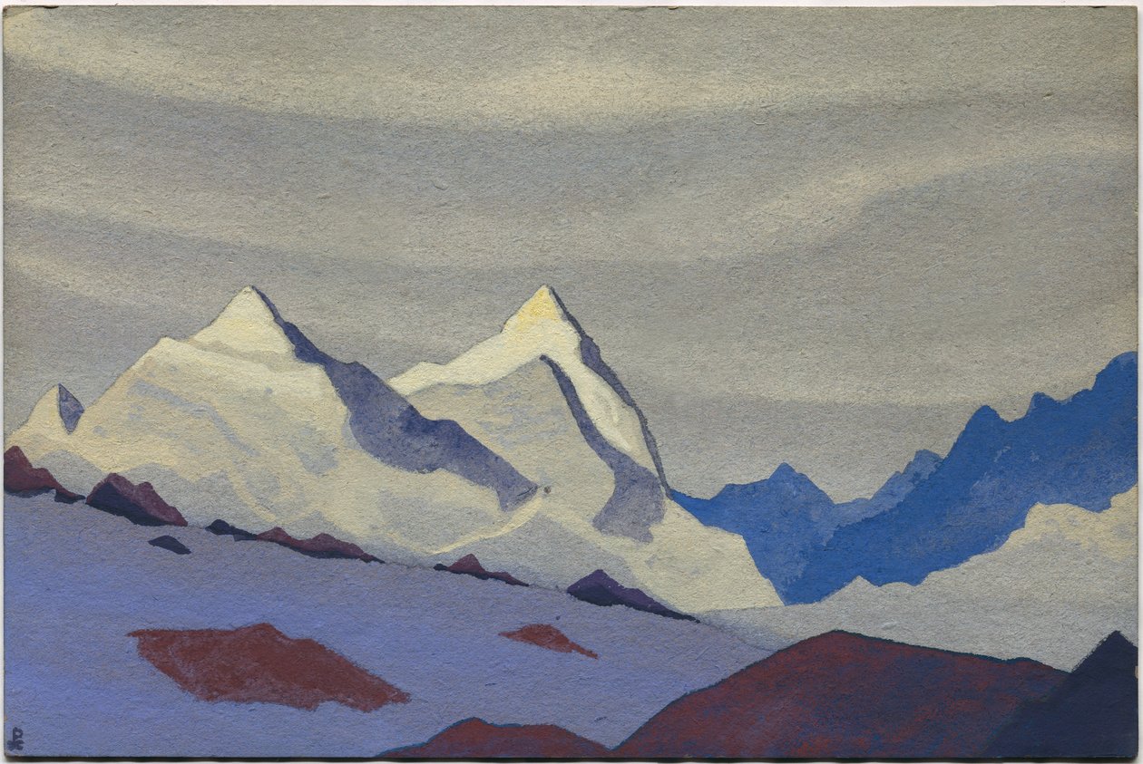 पश्चिमी हिमालय, 1936 द्वारा निकोलस रोएरिच