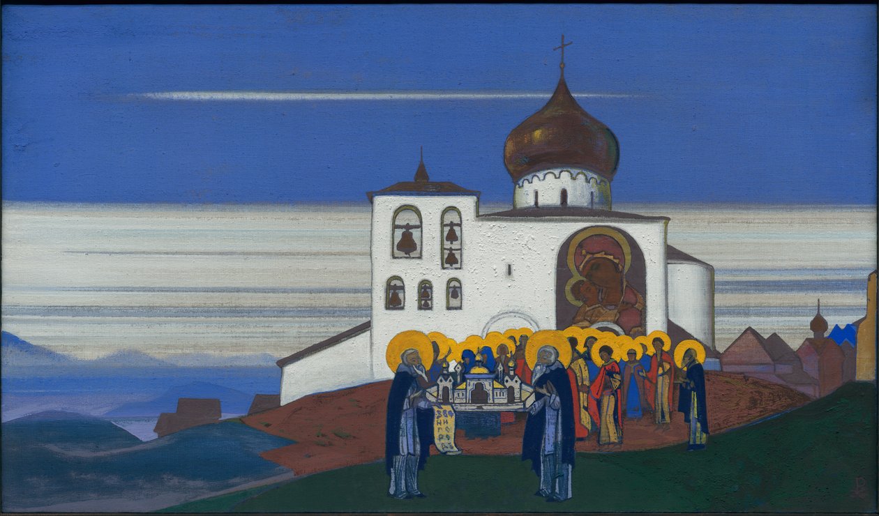 Zvenigorod, 1933 द्वारा निकोलस रोएरिच