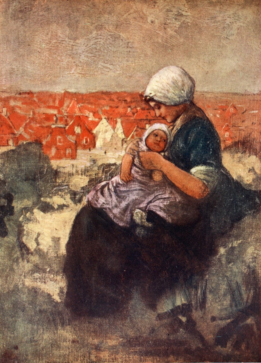 मदर एंड चाइल्ड ऑफ शेवेनिंगेन, 1904 द्वारा निको जुंगमैन