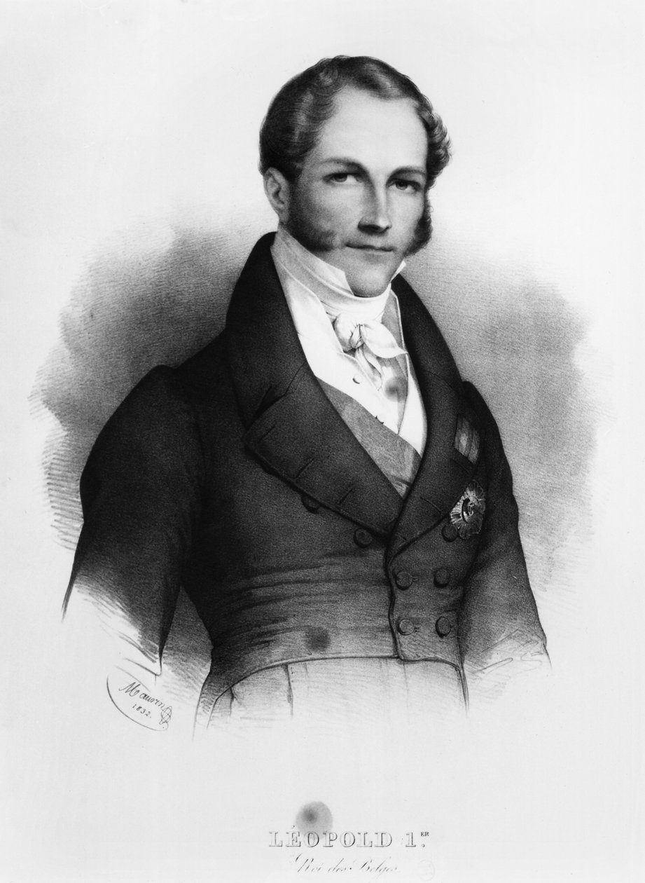 पोर्ट ऑफ लियोपोल्ड I (1790-1865) सक्से-कोबबर्ग-गोथा, 1832 द्वारा निकोलस यूस्टैच मौरिन