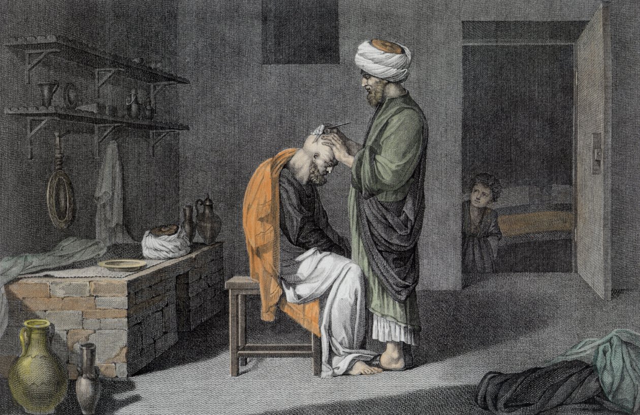 एर्टन फ्रेडरिक लिग्नन (1779-1833) पब द्वारा उकेरा गया वॉल्यूम II आर्ट्स एंड ट्रेड्स ऑफ मिस्र का विवरण &39;। नेपोलियन के आदेश के तहत, 1822 (बाद में उपनिवेश) द्वारा निकोलस जैक्स कॉन्टे