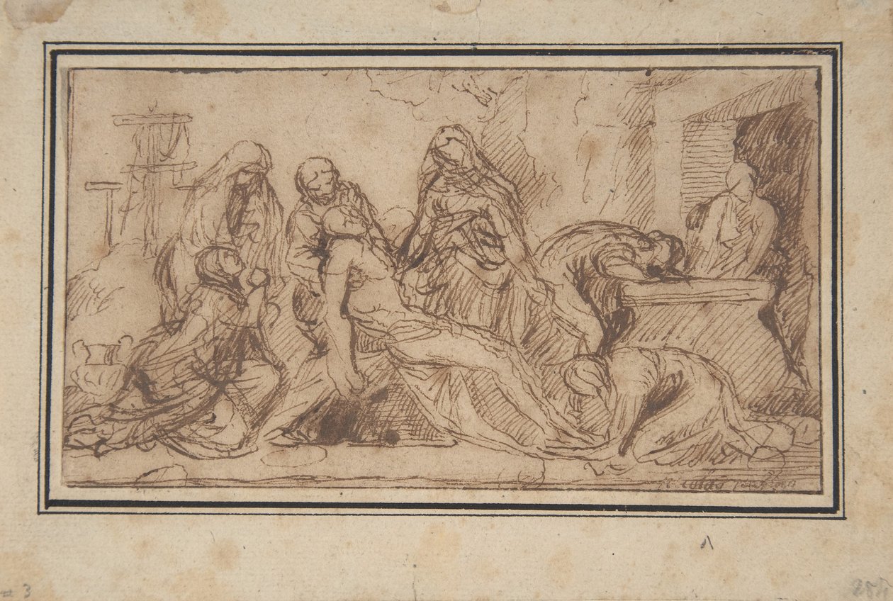 एन्टोमेंट, c.1656-57 द्वारा निकोलस पौसिन