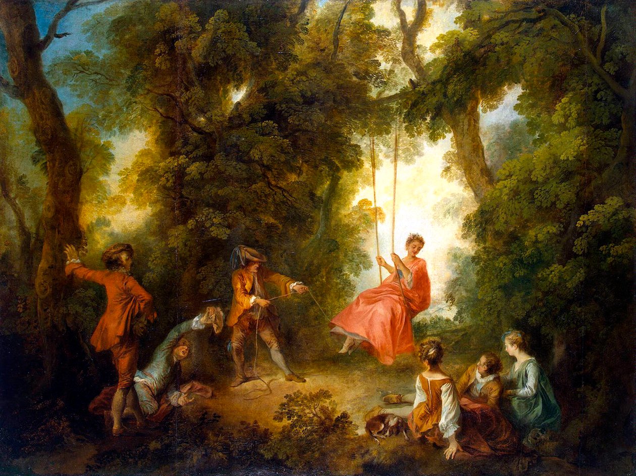स्विंग', 1730s। द्वारा निकोलस लानक्रेट