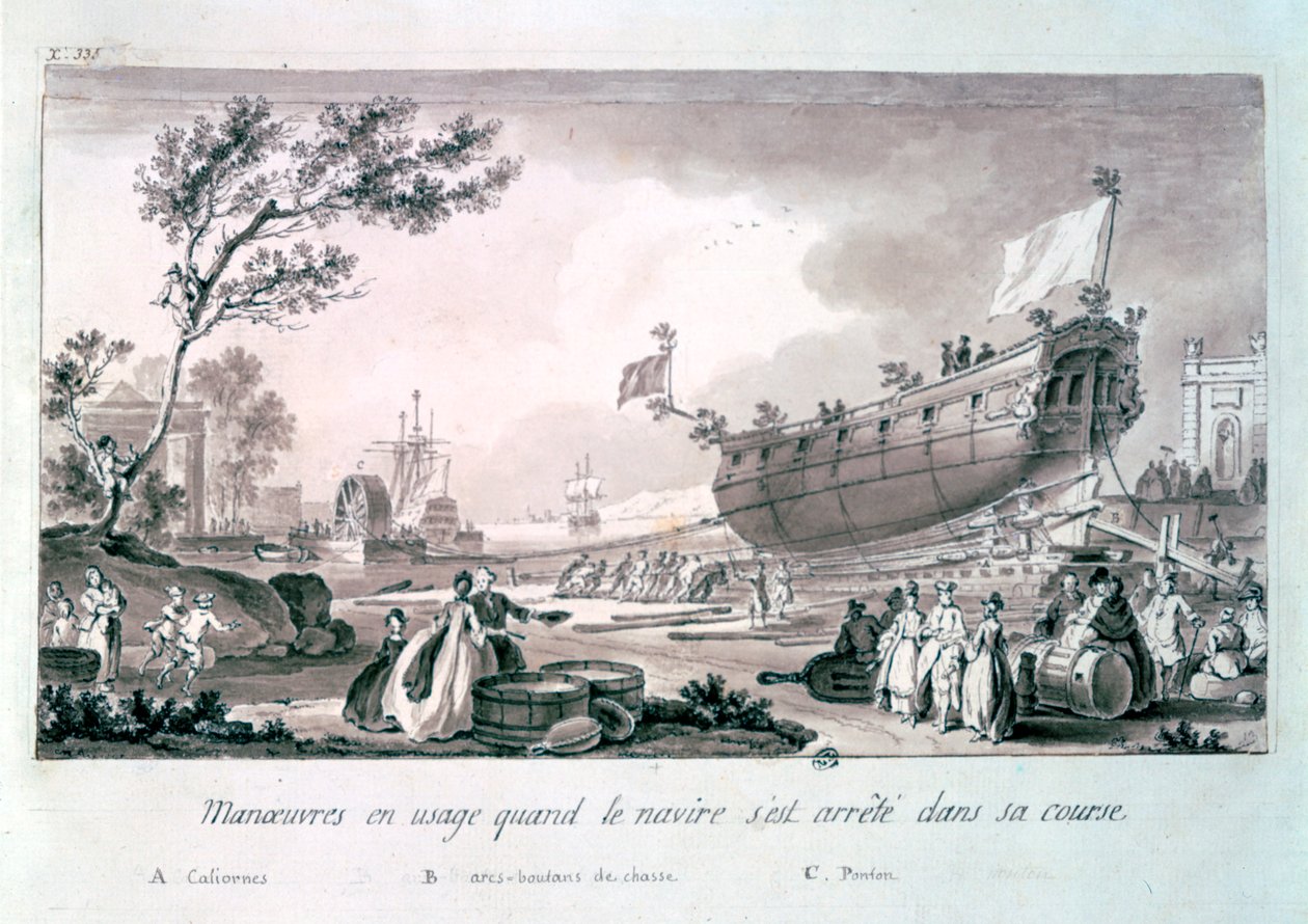 शीर्षकहीन, c1750-1810 द्वारा निकोलस मैरी ओज़ने
