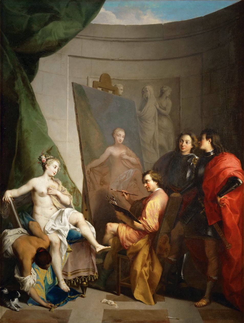 Apelles पेंटिंग कैम्पसैप द्वारा निकोलस वेलुघेल्स