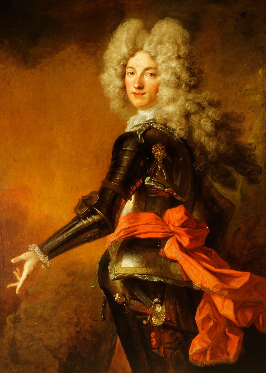 Maximilien-Philippe de Recourt de Lens और लाइसेंस, Port de Ruppelmonde के पोर्ट्रेट द्वारा निकोलस डी लार्गिलियरे