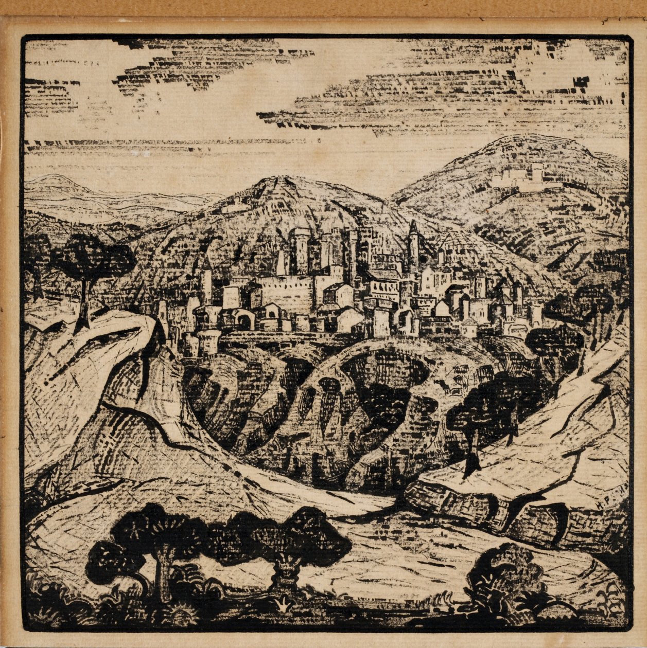 अलेक्जेंडर ब्लोक द्वारा इतालवी कविताओं के लिए चित्रण, 1907 द्वारा निकोलाई कोन्स्टेंटिनोवाइट्स रोएरिच