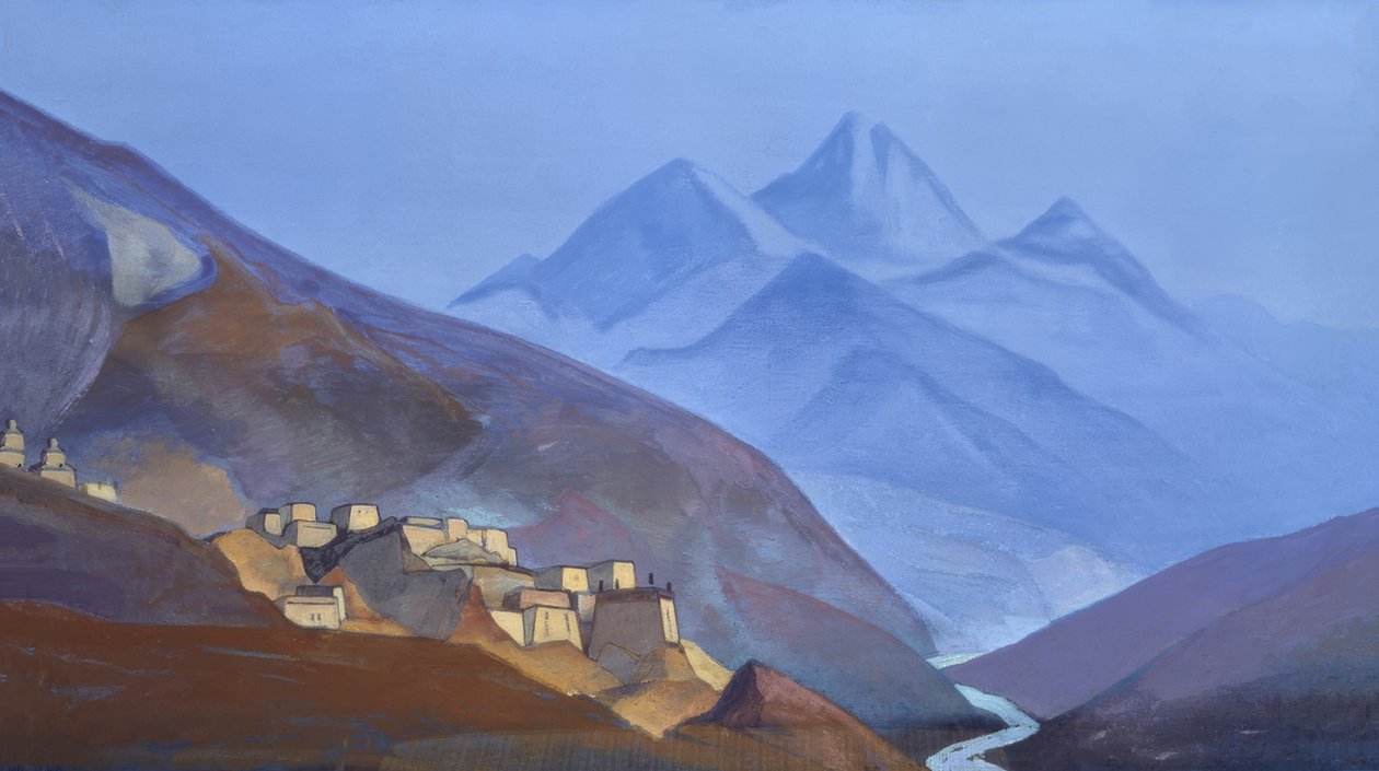 NKRoerich, लाहौल, हिमालय द्वारा निकोलाई कोन्स्टेंटिनोवाइट्स रोएरिच