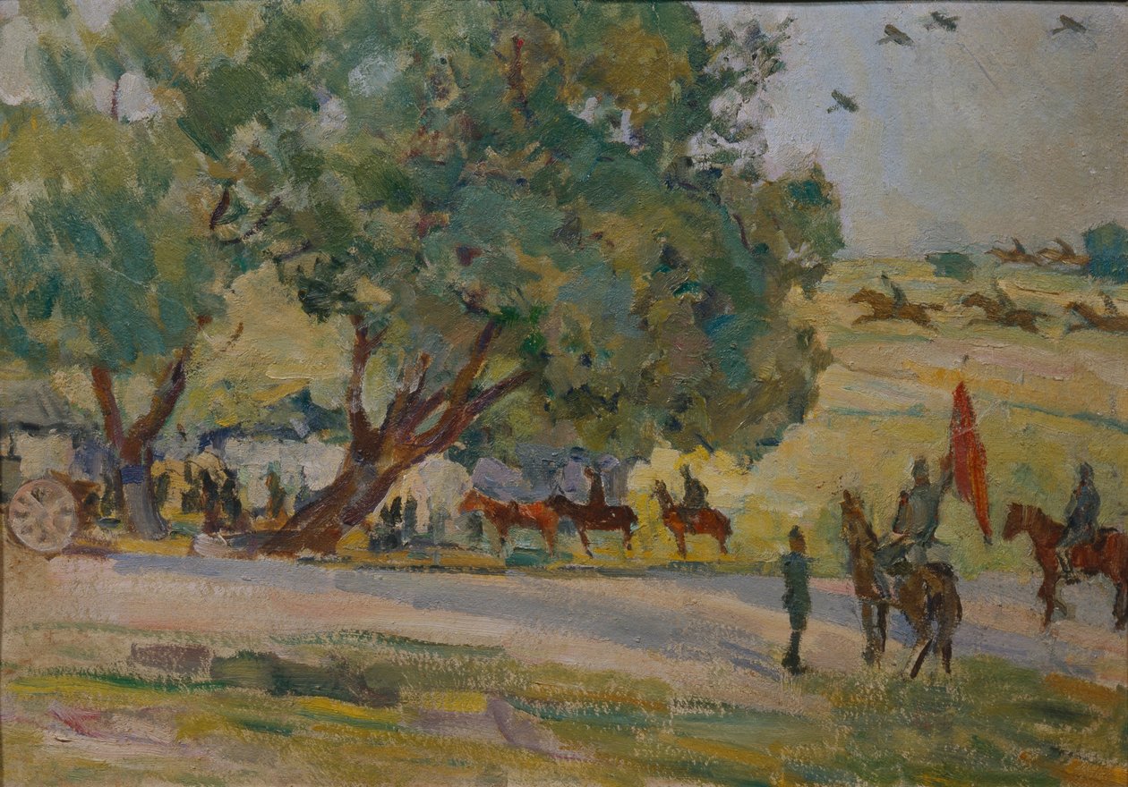 मॉस्को के पास युद्धाभ्यास, 1930-1933 द्वारा निकोलाई पावलोविच उल्यानोव