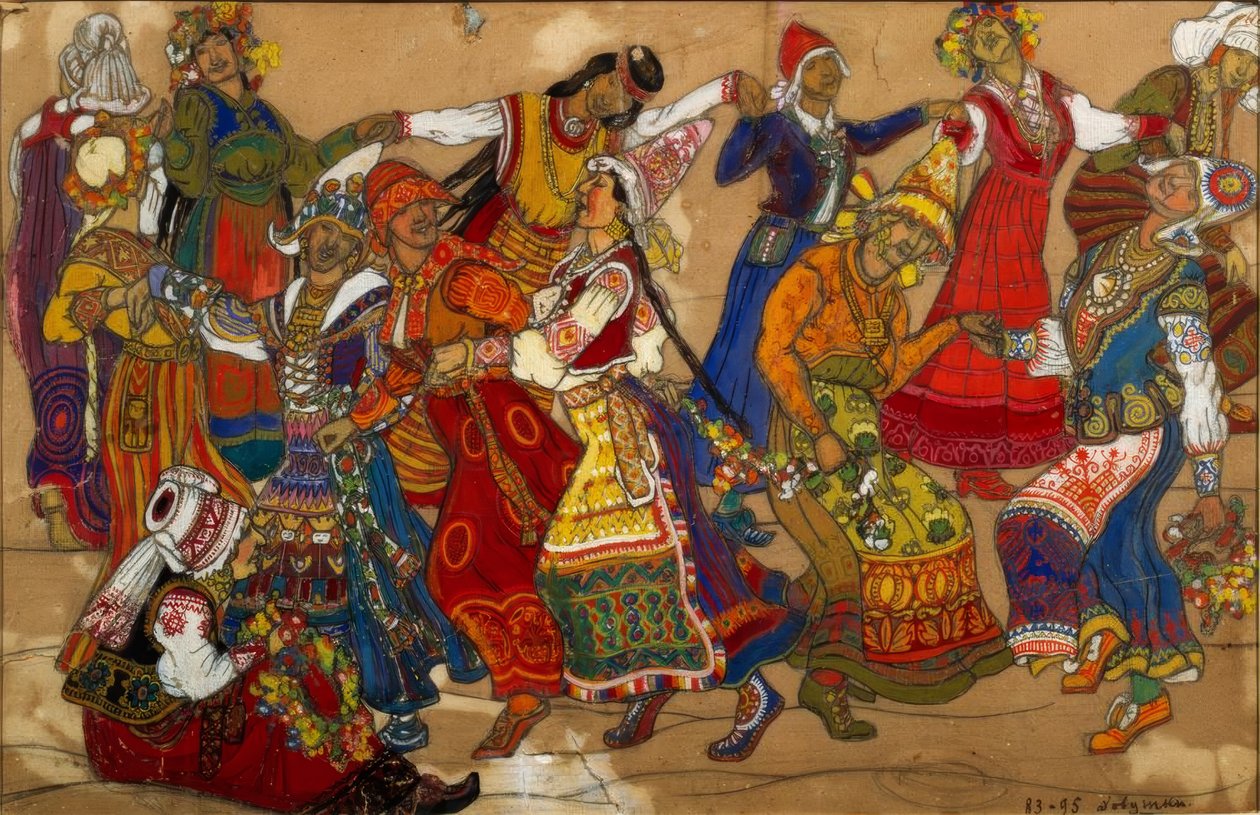 इब्सन, पीयर गिएंट - ज़िंग। वी। रोएरिच द्वारा निकोलाई कोन्स्टेंटिनोवाइट्स रोएरिच