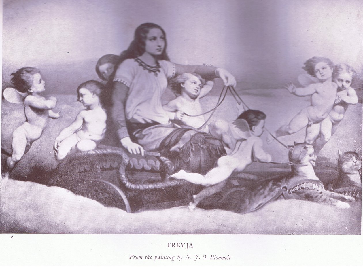 फ़्रीजा, 1920 के दशक द्वारा Nils Blommer