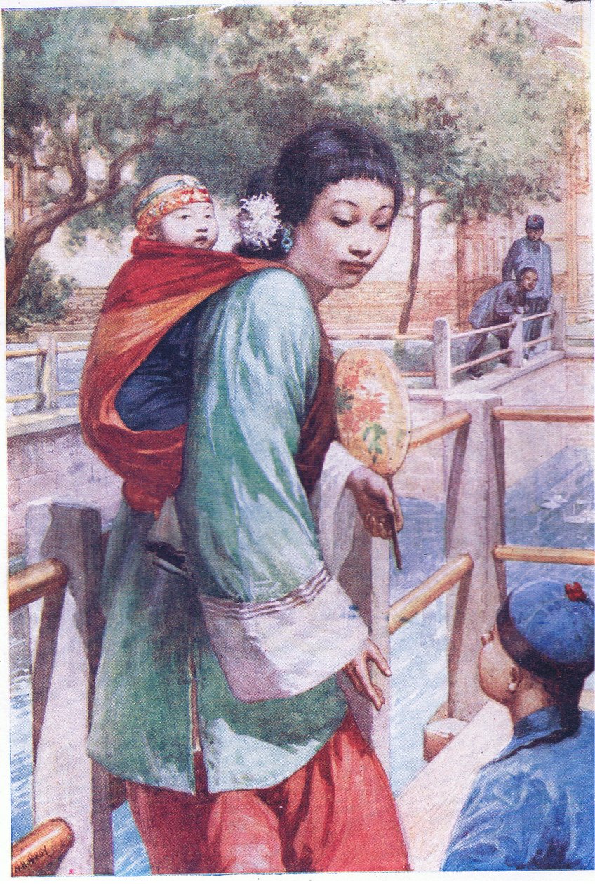 चीनी बच्चे c.1900 द्वारा नॉर्मन हार्डी