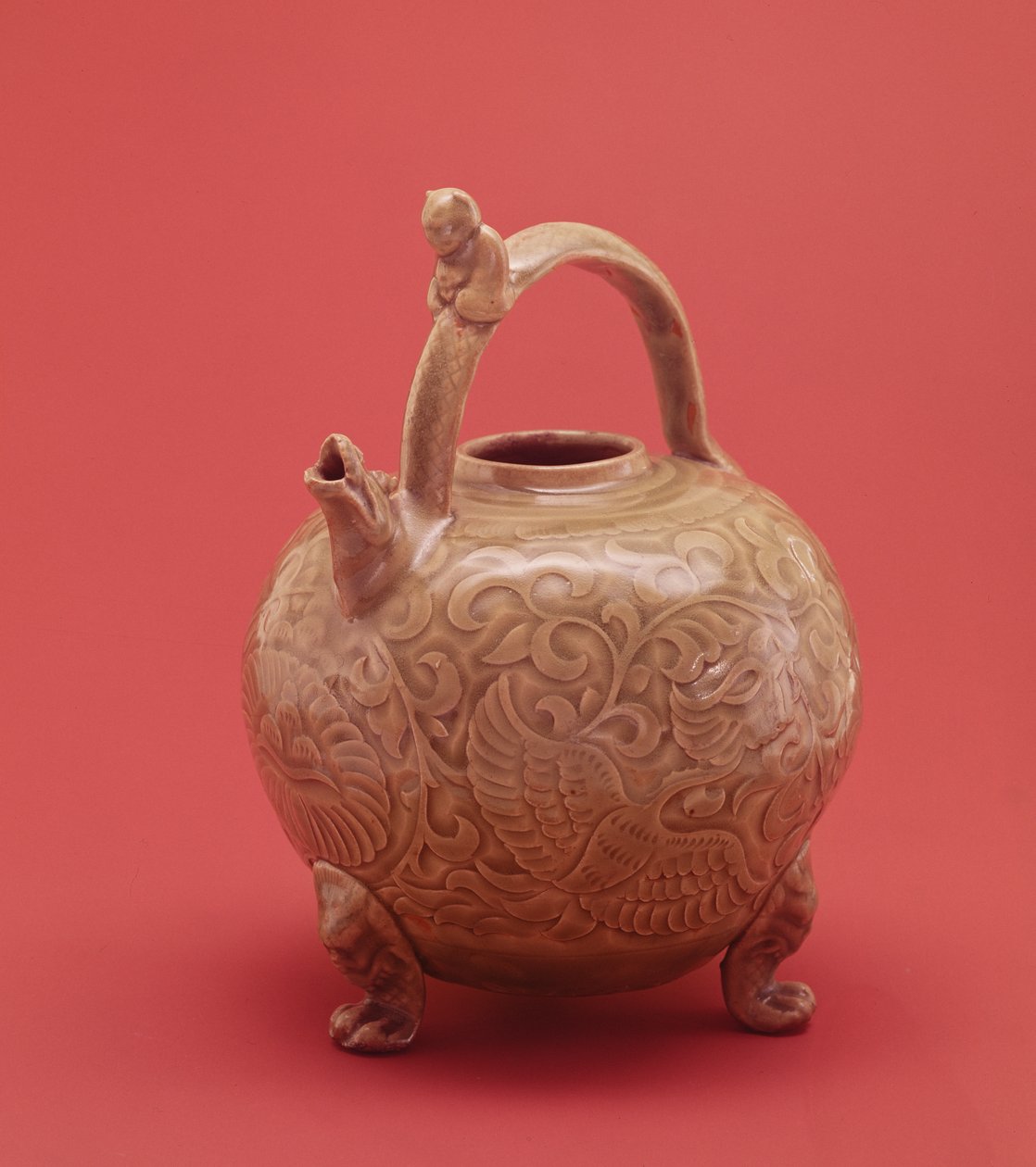 Ewer, 11 वीं या 12 वीं शताब्दी (सिरेमिक) द्वारा उत्तरी सांग राजवंश चीनी स्कूल