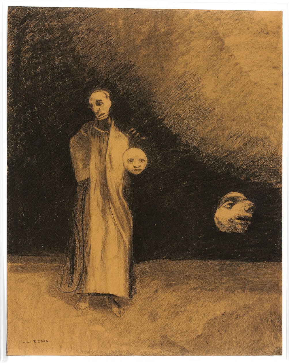 द नाइटमेयर, 1881 द्वारा ओडिलोन रेडन