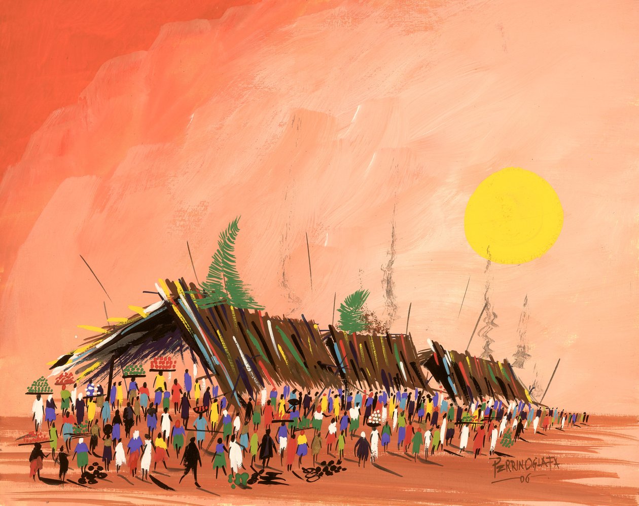 अफ्रीकी जीवन, 2006 द्वारा ओगलाफ़ा एबिटरी पेरिन