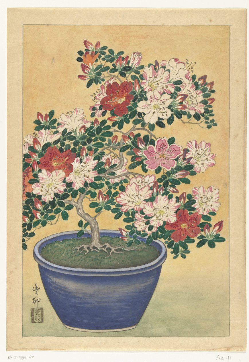  द्वारा Ohara Koson (कलाकार द्वारा हस्ताक्षरित)