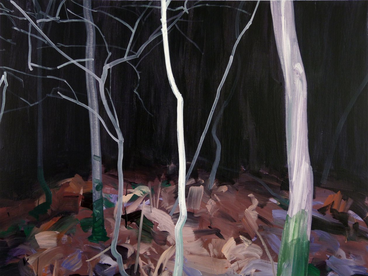 Forêt 13 शुक्रवार-नवंबर 13, 2015 (कैनवास पर एक्रिलिक) द्वारा ओलिवियर मोरेल