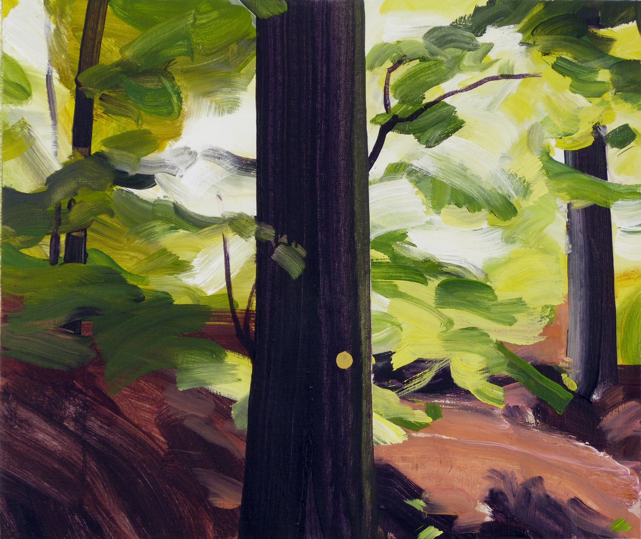 Forêt 19, 2017 (कैनवास पर एक्रिलिक) द्वारा ओलिवियर मोरेल