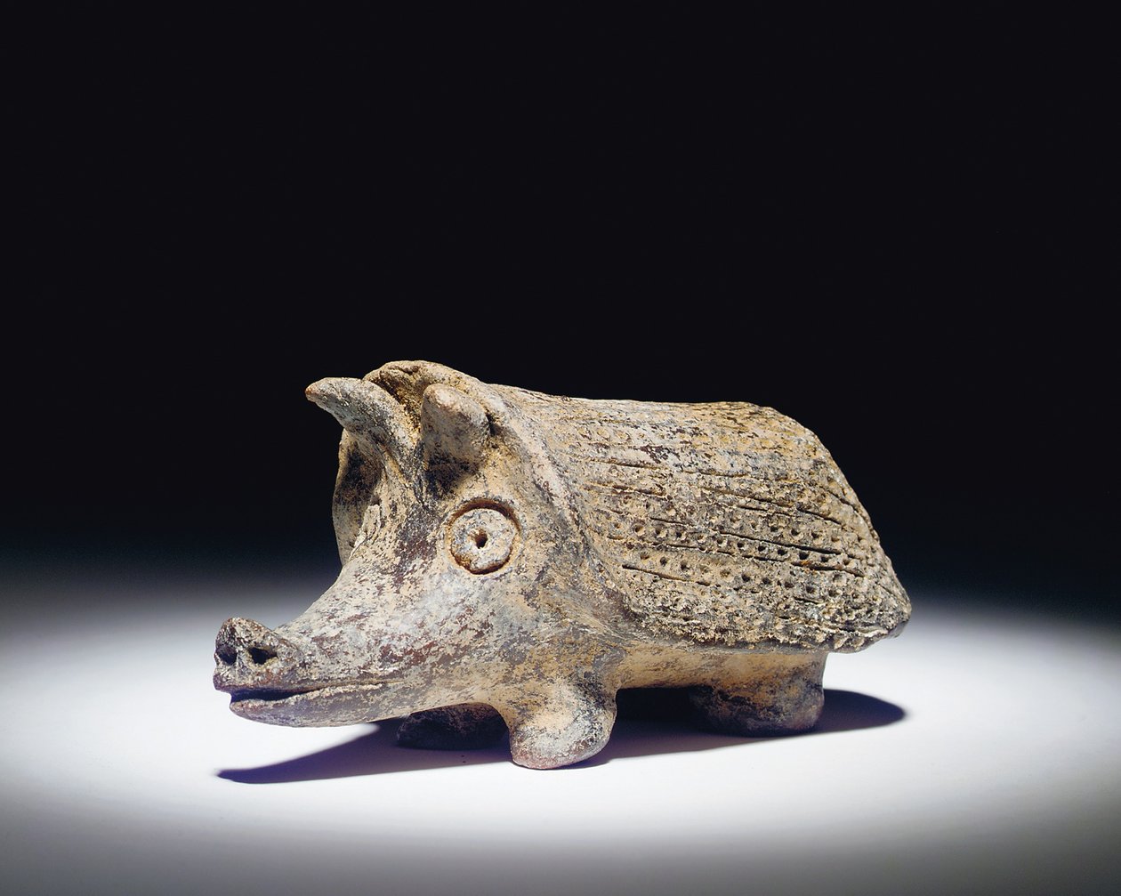 हेजहोग खड़खड़, c.600 ई.पू. द्वारा ओरिएंटलाइजिंग अवधि इटैलिक