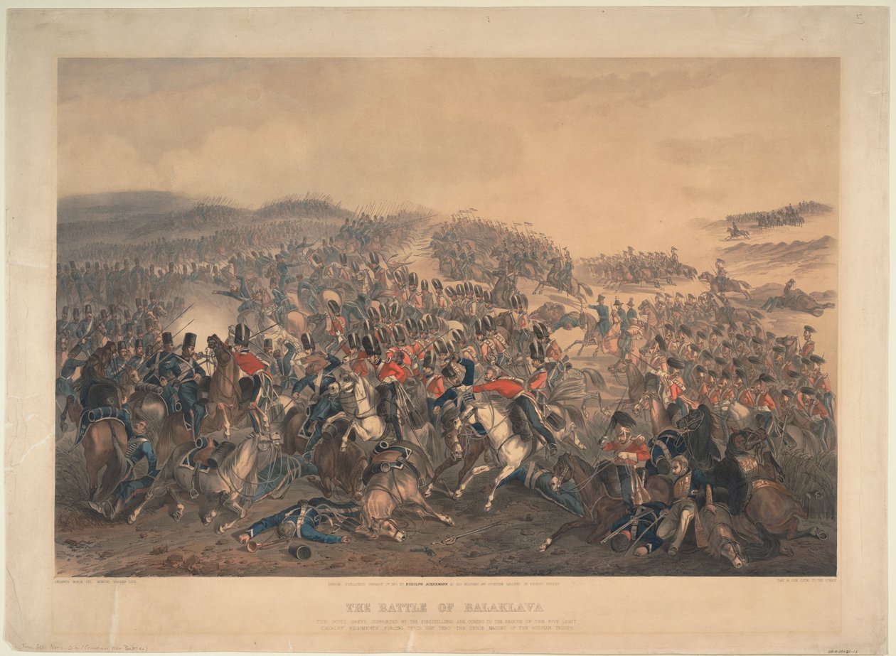 25 अक्टूबर 1854, 1855 को बालाक्लाव की लड़ाई द्वारा ऑरलैंडो नोरी