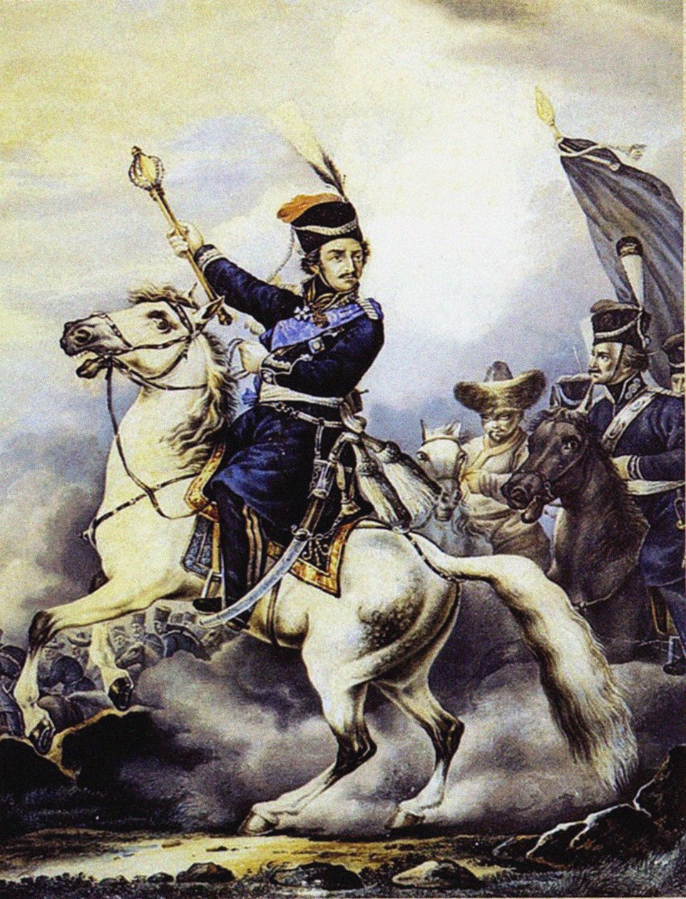 गिनती मतवेई इवानोविच प्लाटोव 1757-1818 द्वारा ओर्लोव्स्की