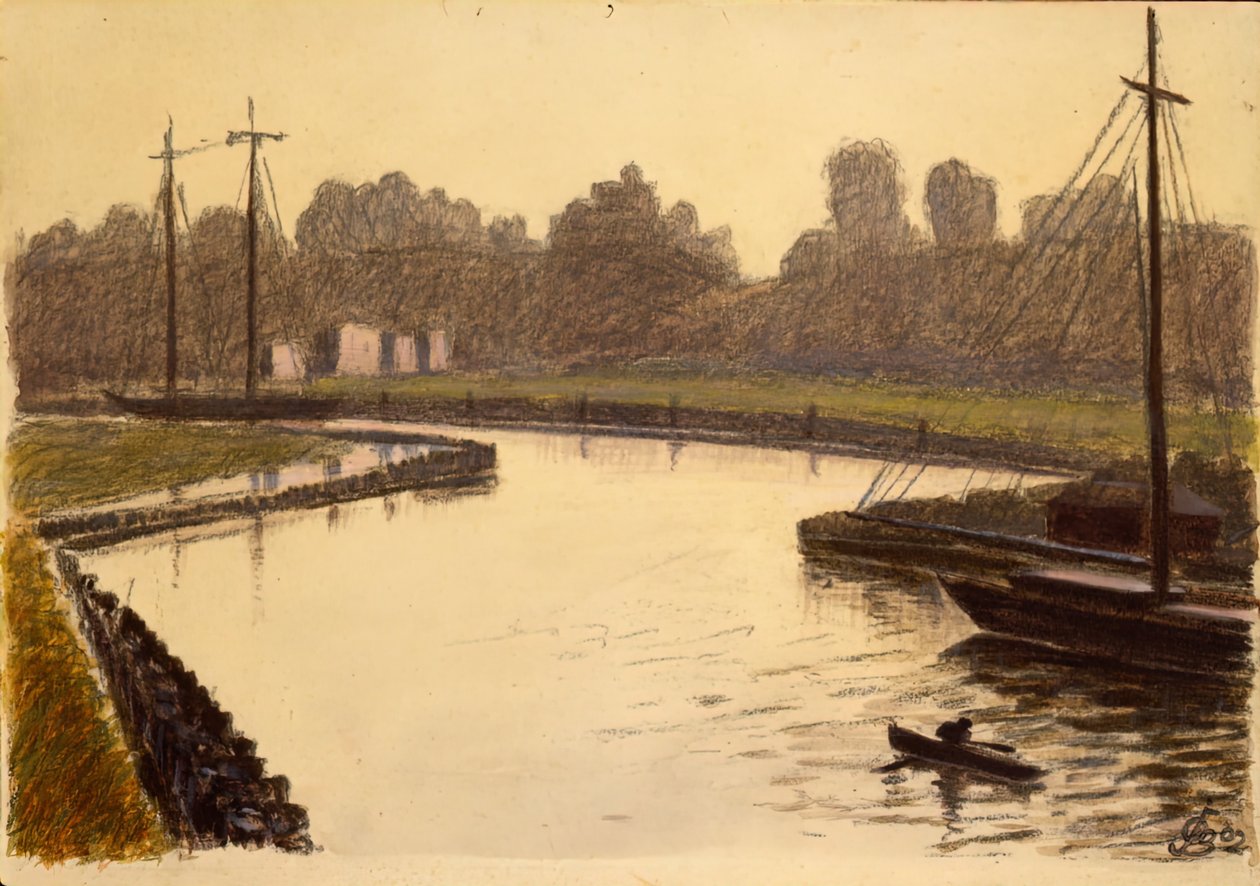 शीर्षकहीन, 1902। द्वारा ऑस्कर ब्लूमनेर