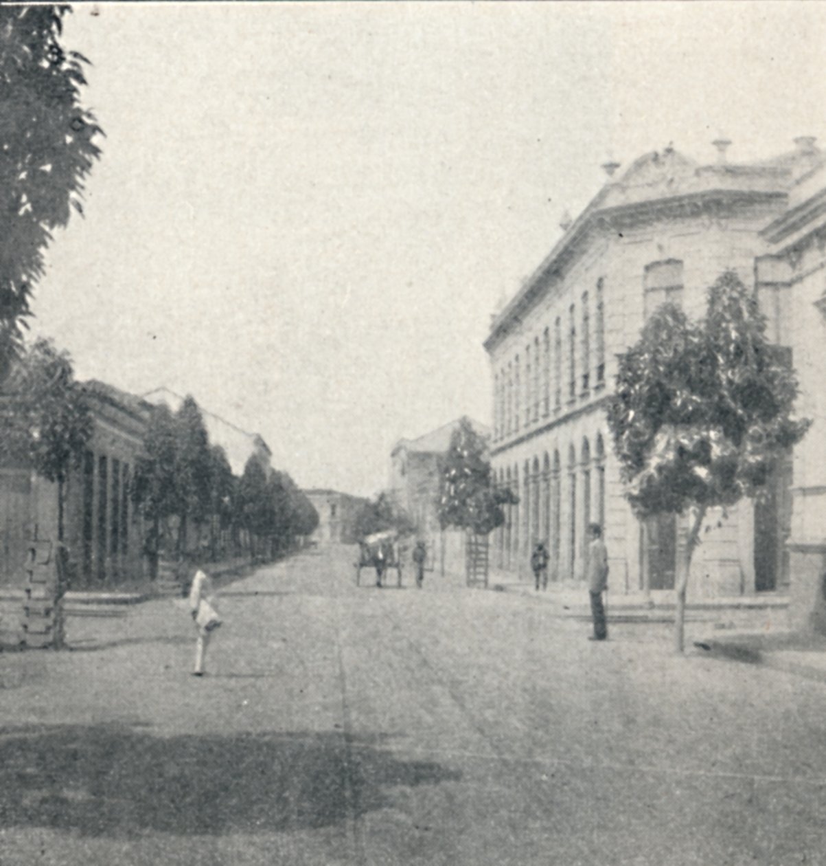 ऑरोरा स्ट्रीट, 1895 द्वारा ऑस्कर अर्नहैम