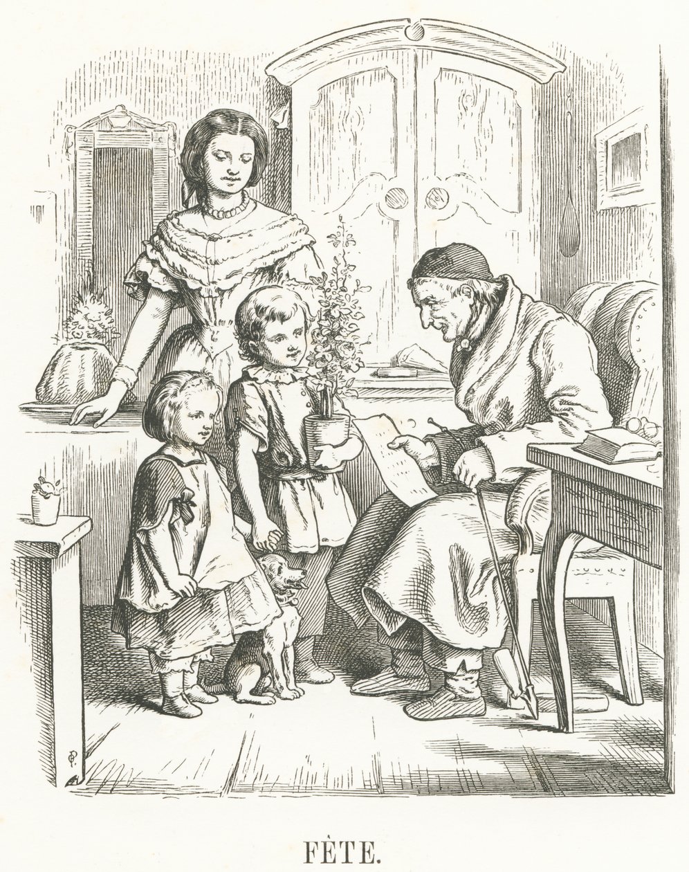 F: दावत द्वारा Oskar Pletsch