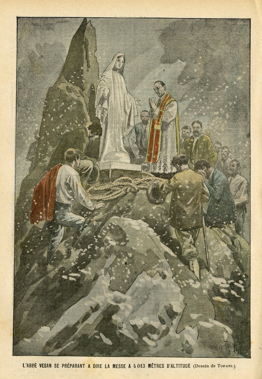 ले पेलेरिन में ओसवाल्डो टोफनी (1849-1915) का चित्रण द्वारा ओसवाल्डो टोफानी