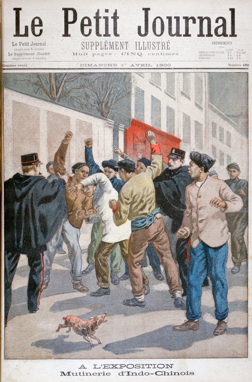 इंडोचाइनीज अशांति, यूनिवर्सल प्रदर्शनी, पेरिस, 1900 द्वारा ओसवाल्डो टोफानी