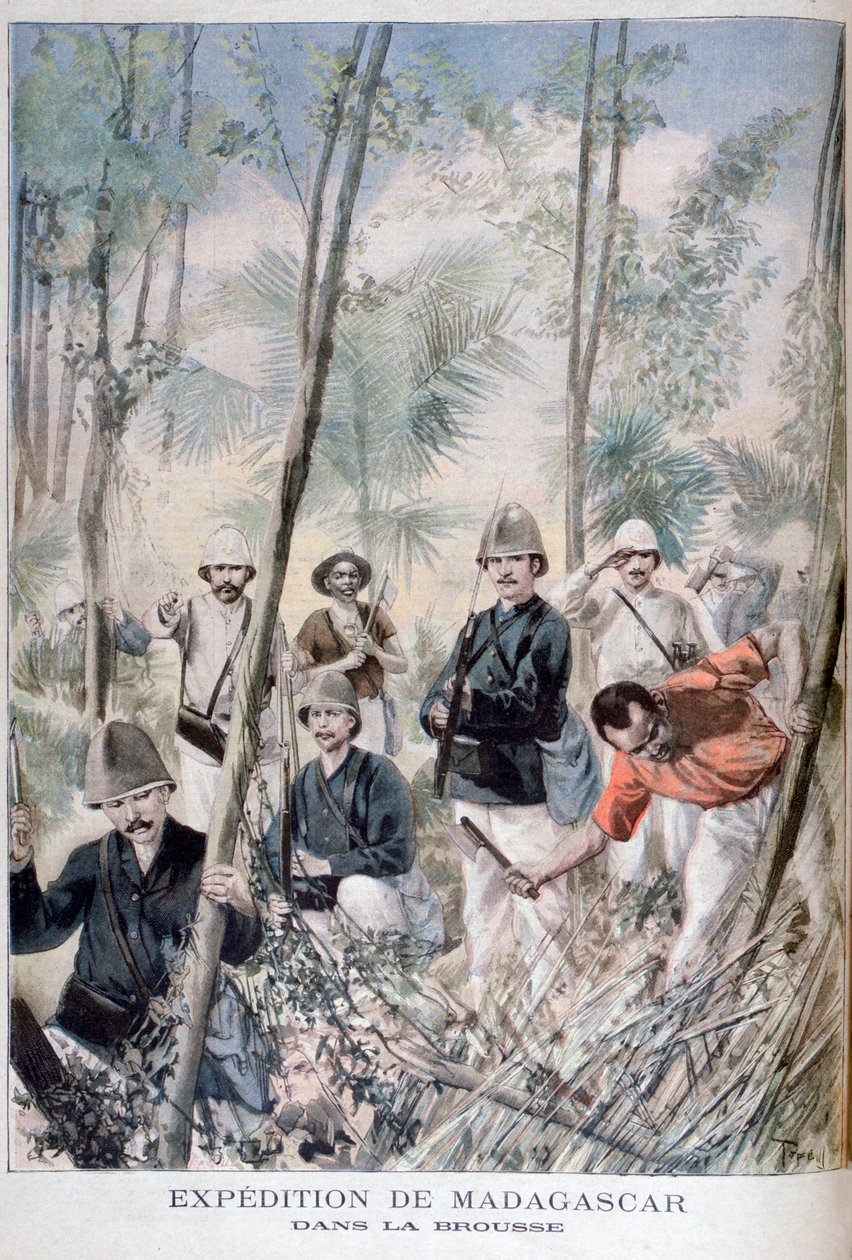 मेडागास्कर अभियान, 1895 द्वारा ओसवाल्डो टोफानी
